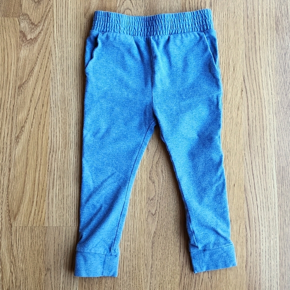 Tea Collection Kids Blue Elastic Waist Pants - Picture 1 of 5